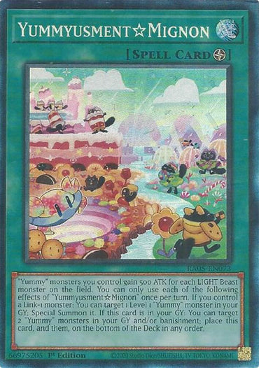 YummyusmentAcroquey (Collector's Rare) [RA05-EN073] Collector's Rare