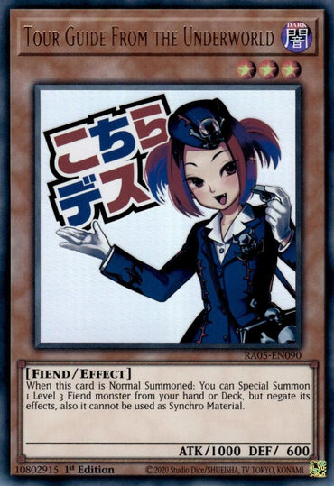Tour Guide From the Underworld [RA05-EN090] Ultra Rare