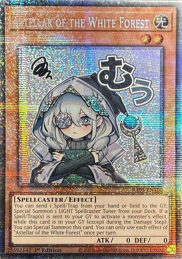 Astellar of the White Forest (Starlight Rare) [RA05-EN100] Starlight Rare