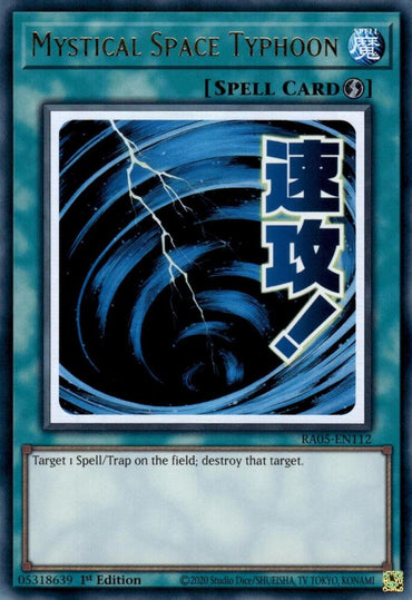 Mystical Space Typhoon [RA05-EN112] Ultra Rare