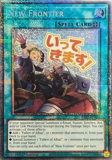 New Frontier (Starlight Rare) [RA05-EN121] Starlight Rare