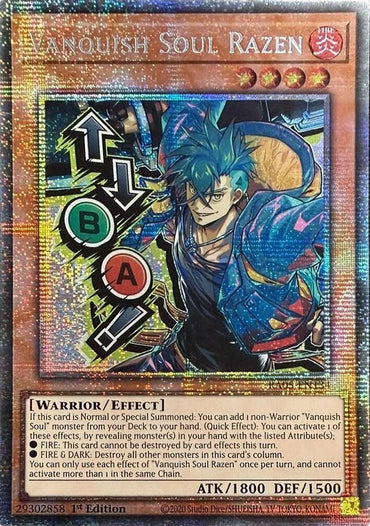 Vanquish Soul Razen (Starlight Rare) (Stamp) [RA05-EN134] Starlight Rare
