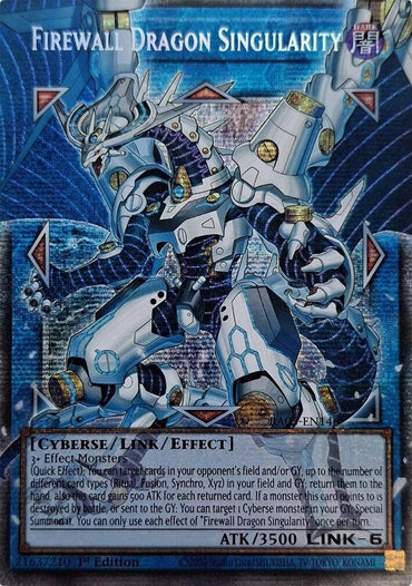 Firewall Dragon Singularity (Starlight Rare) [RA05-EN146] Starlight Rare