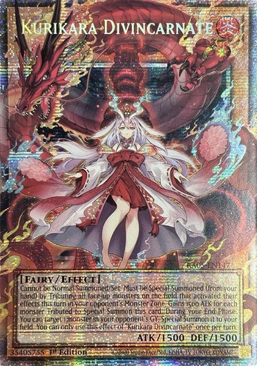 Kurikara Divincarnate (Starlight Rare) [RA05-EN147] Starlight Rare