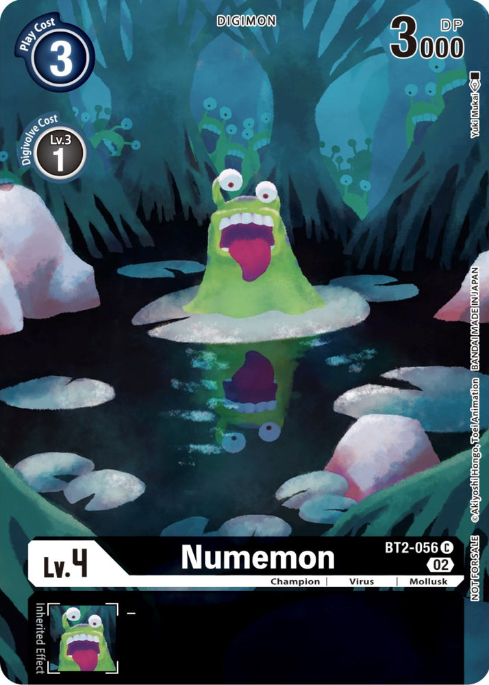 Numemon [BT2-056] (Paquete de promoción del concurso de ilustración de Digimon) [Lanzamiento de promociones especiales de refuerzo] 