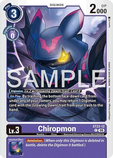Chiropmon [ST23-12] [Starter Deck: Beatbreak]
