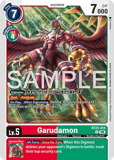 Garudamon [BT25-015] [Dual Revolution]