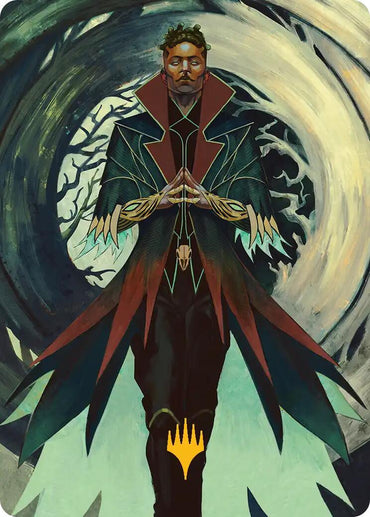 Professor Dellian Fel Art Card (Gold-Stamped Planeswalker Symbol) [Secrets of Strixhaven Art Series]
