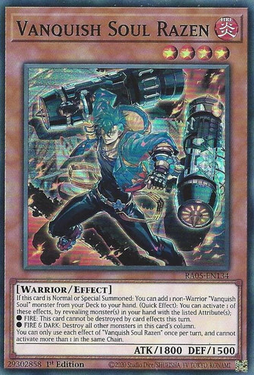 Vanquish Soul Razen [RA05-EN134] Super Rare