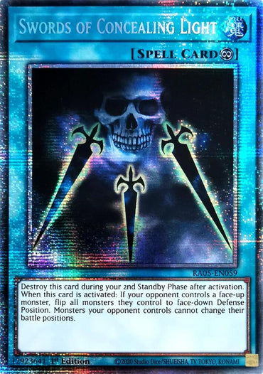 Swords of Concealing Light (Starlight Rare) [RA05-EN059] Starlight Rare
