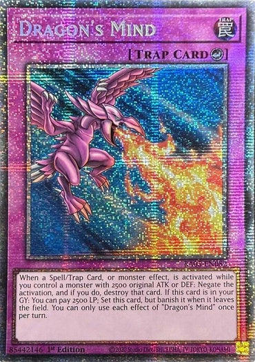 Dragon's Mind (Starlight Rare) [RA05-EN082] Starlight Rare