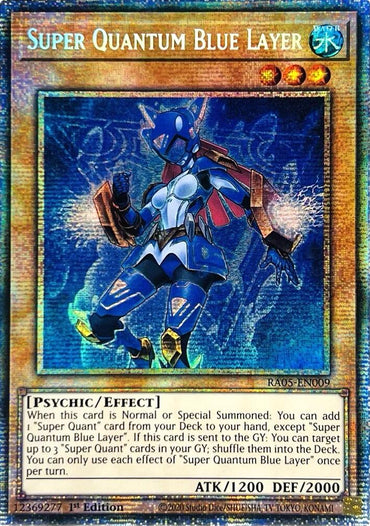 Super Quantum Blue Layer (Starlight Rare) [RA05-EN009] Starlight Rare