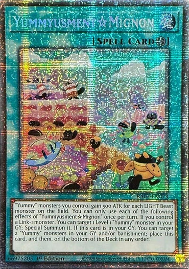 YummyusmentMignon (Starlight Rare) [RA05-EN073] Starlight Rare