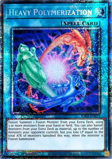 Heavy Polymerization (Starlight Rare) [RA05-EN071] Starlight Rare