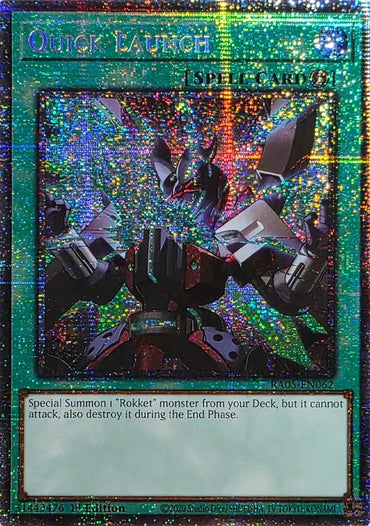 Quick Launch (Starlight Rare) [RA05-EN062] Starlight Rare
