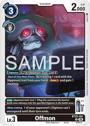 Offmon [BT25-061] [Dual Revolution]