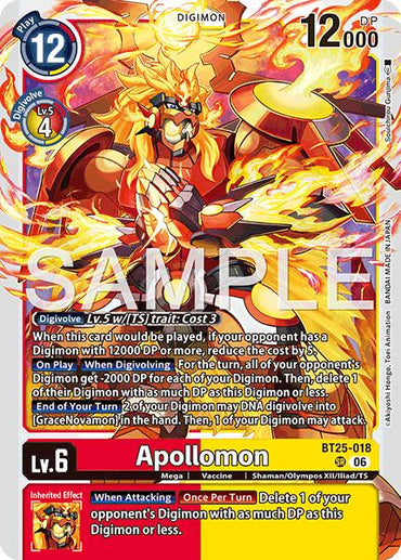 Apollomon [BT25-018] [Dual Revolution]