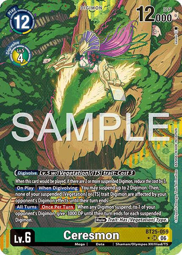 Ceresmon [BT25-059] (Alternate Art) [Dual Revolution]