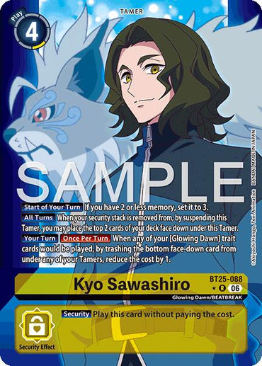 Kyo Sawashiro [BT25-088] (Alternate Art) [Dual Revolution]
