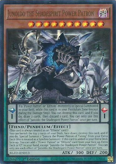 Junoldo the Shadespirit Power Patron [BLZD-EN013] Ultra Rare