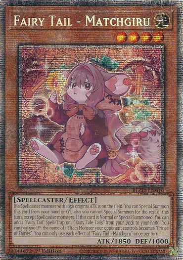 Fairy Tail - Matchgiru (Starlight Rare) [BLZD-EN016] Starlight Rare