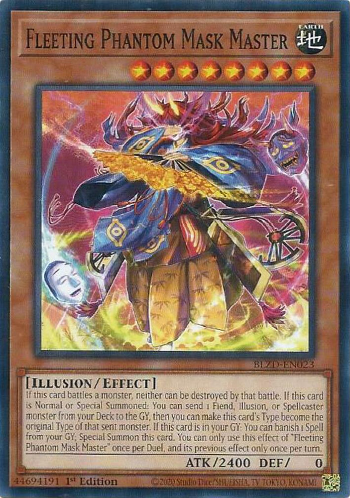 Fleeting Phantom Mask Master [BLZD-EN023] Common