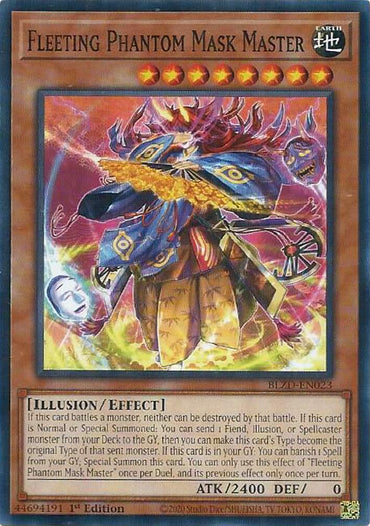 Fleeting Phantom Mask Master [BLZD-EN023] Common