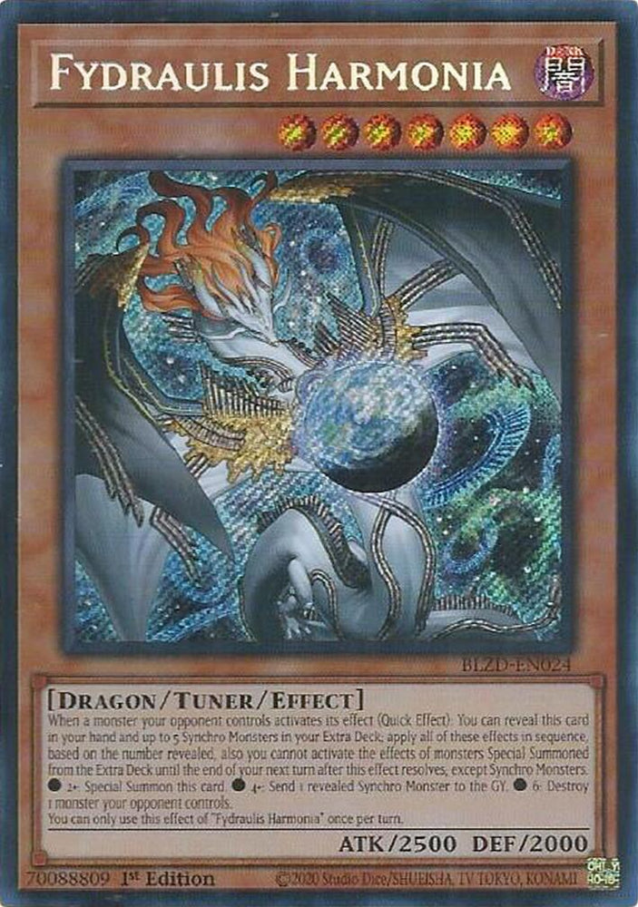 Fydraulis Harmonia [BLZD-EN024] Secret Rare