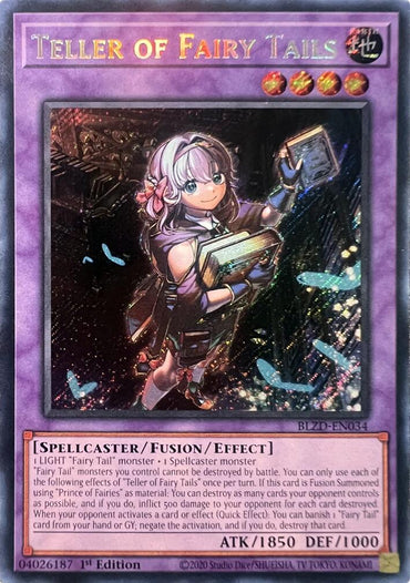 Teller of Fairy Tails [BLZD-EN034] Secret Rare
