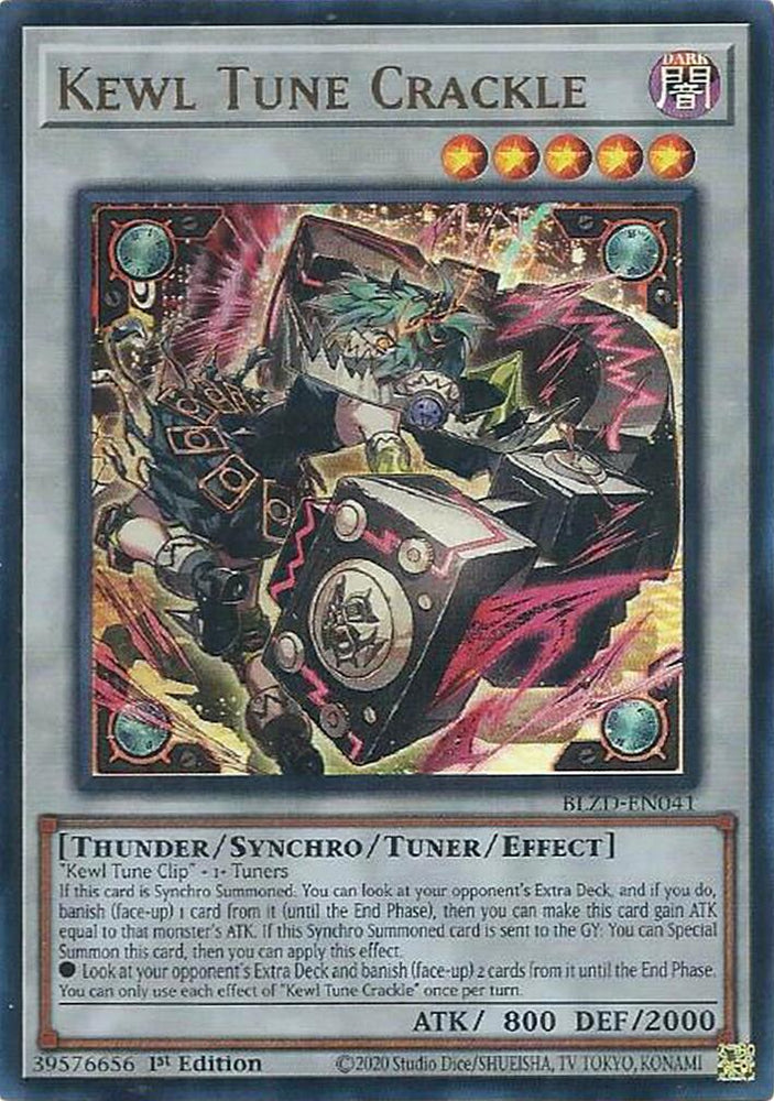Kewl Tune Crackle [BLZD-EN041] Ultra Rare