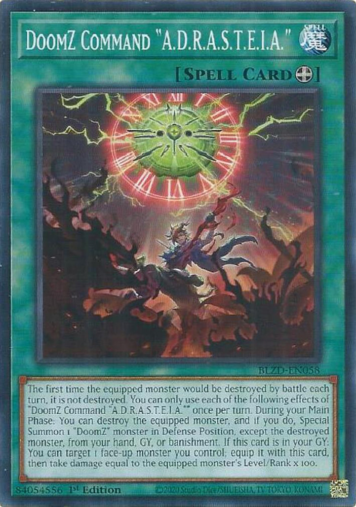 DoomZ Command "A.D.R.A.S.T.E.I.A." [BLZD-EN058] Common