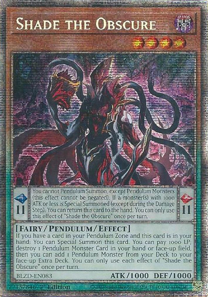 Shade the Obscure (Starlight Rare) [BLZD-EN083] Starlight Rare