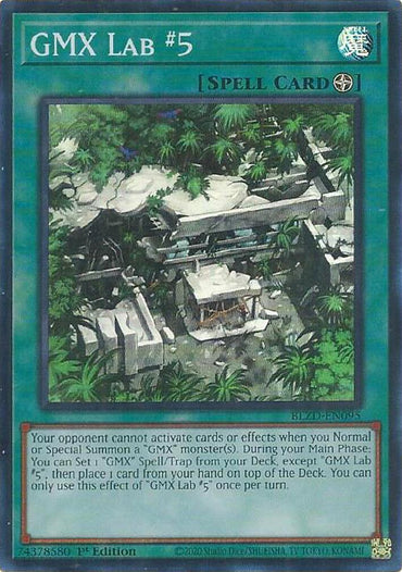 GMX Lab #5 [BLZD-EN095] Super Rare