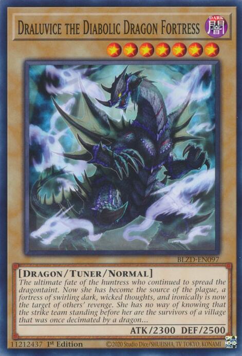Draluvice the Diabolic Dragon Fortress [BLZD-EN097] Common