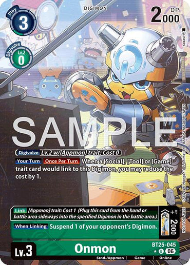 Onmon [BT25-045] (Full Art) [Dual Revolution]