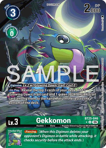 Gekkomon [BT25-046] (Full Art) [Dual Revolution]