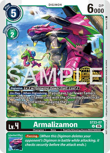 Armalizamon [ST23-07] (Welcome Tamers Pack Vol.2) [Starter Deck: Beatbreak Release Event Cards]