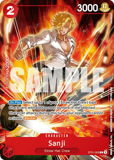 Sanji (Welcome Pack 2026 Vol.1) [One Piece Promotion Cards]
