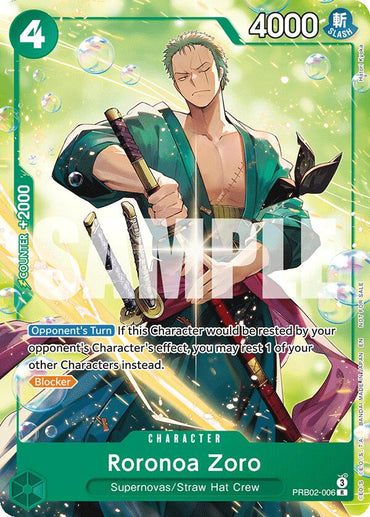 Roronoa Zoro (Welcome Pack 2026 Vol.1) [One Piece Promotion Cards]