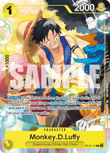Monkey.D.Luffy (Welcome Pack 2026 Vol.1) [One Piece Promotion Cards]
