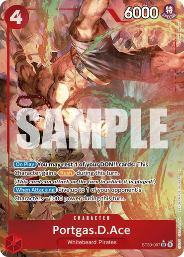 Portgas.D.Ace (Parallel) [Starter Deck EX: Luffy & Ace]
