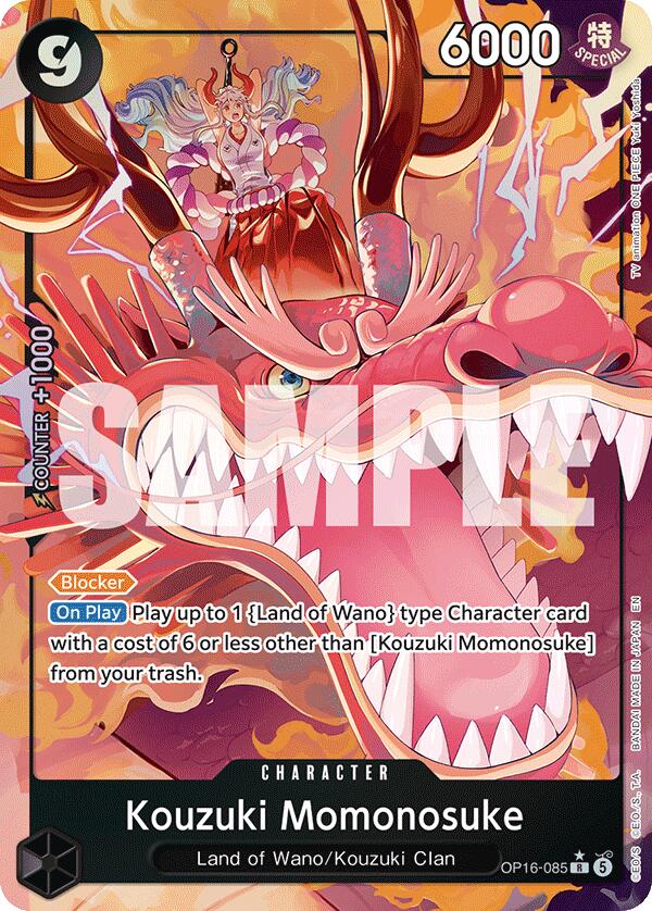Kouzuki Momonosuke (Alternate Art) [The Time of Battle]