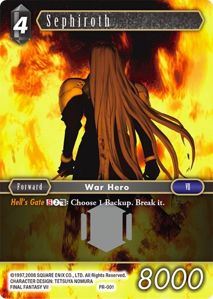 Sephiroth [Tarjetas promocionales] 