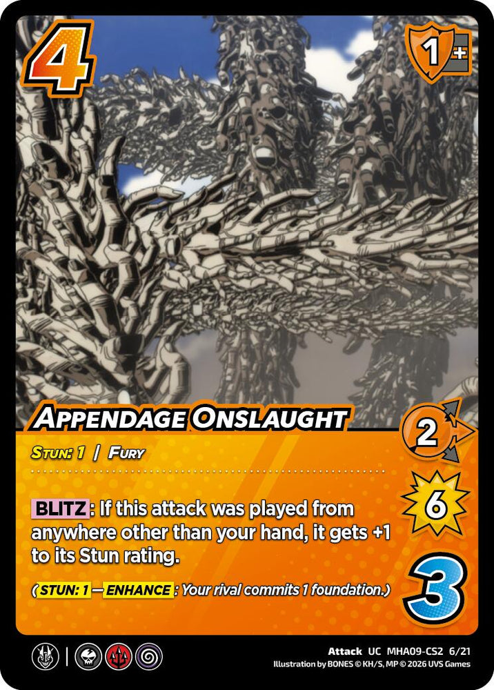 Appendage Onslaught [Challenger Series: My Hero Academia - Final Battle]