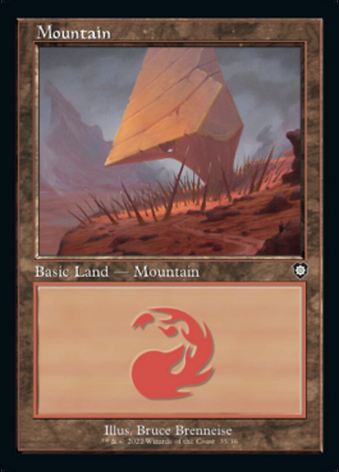 Montaña (035) (Retro) [El comandante de guerra de los hermanos] 