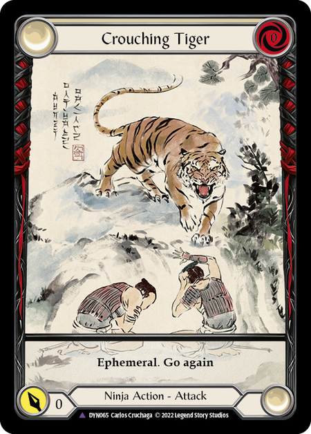 Tigre agazapado (Marvel) [DYN065] (Dinastía) Lámina fría 