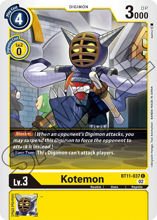 Kotemon [BT11-037] [Fase dimensional] 