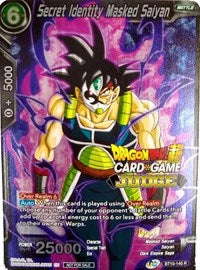 Identidad secreta Saiyan enmascarado (Juez) (BT10-140) [Tarjetas de promoción de torneos] 