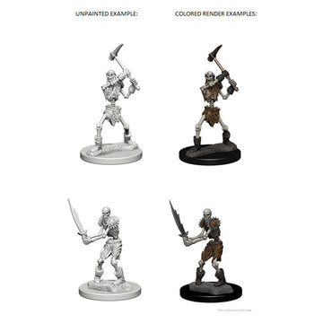 D&D Nolzur's Marvelous Miniatures: Unpainted Minis- Wave 1- Skeletons