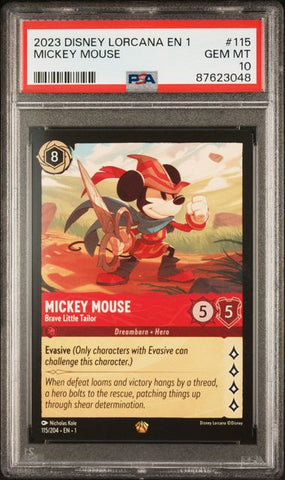 2023 DISNEY LORCANA EN 1-THE FIRST CHAPTER #115 MICKEY MOUSE